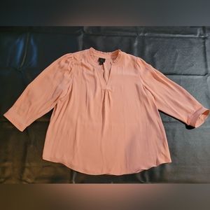Peach Worthington Blouse: PL